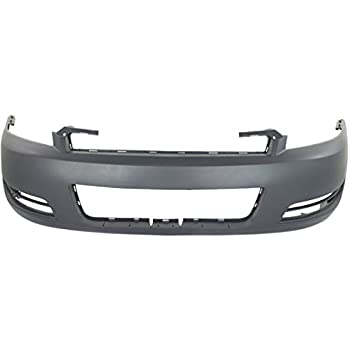 CHEVROLET IMPALA 2005 BUMPER FRONT PRIMED SS MODEL W/LOWER VALANCE SLOTS