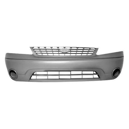 FORD WINDSTAR 2003 BUMPER FRONT GRAY W/O FOG LX-BASE