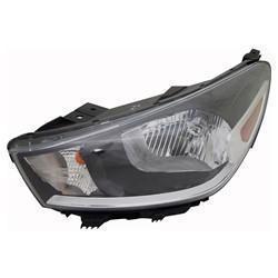 KIA RIO SEDAN 2018 HEAD LAMP LH HALOGEN HQ