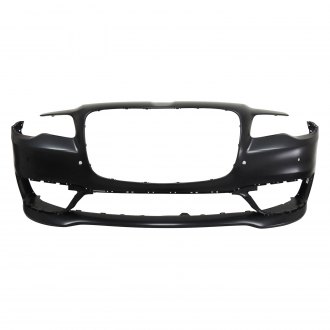 CHRYSLER 300 2021 BUMPER FR PRIMED W/APP PKG/6 SENSOR HOLE S MODEL (USE W/1 PC INSERT MOULDING)