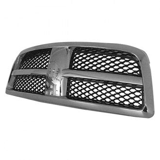 DODGE PICKUP_DODGE_RAM1500 2010 GRILLE CHROME FRAME W/BLACK HONEYCOMB INSERT CH1200347