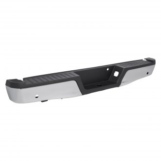 FORD PICKUP_F150_POLICE_RESPONDER 2020 BUMPER RR ASSY CHROME W/BLACK PAD W/SENSOR W/TOW