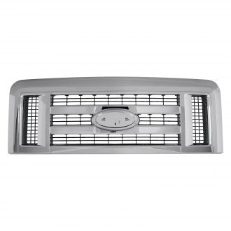 FORD VAN_E450_SUPER_DUTY 2021 GRILLE GREY W/CHROME MOLDING