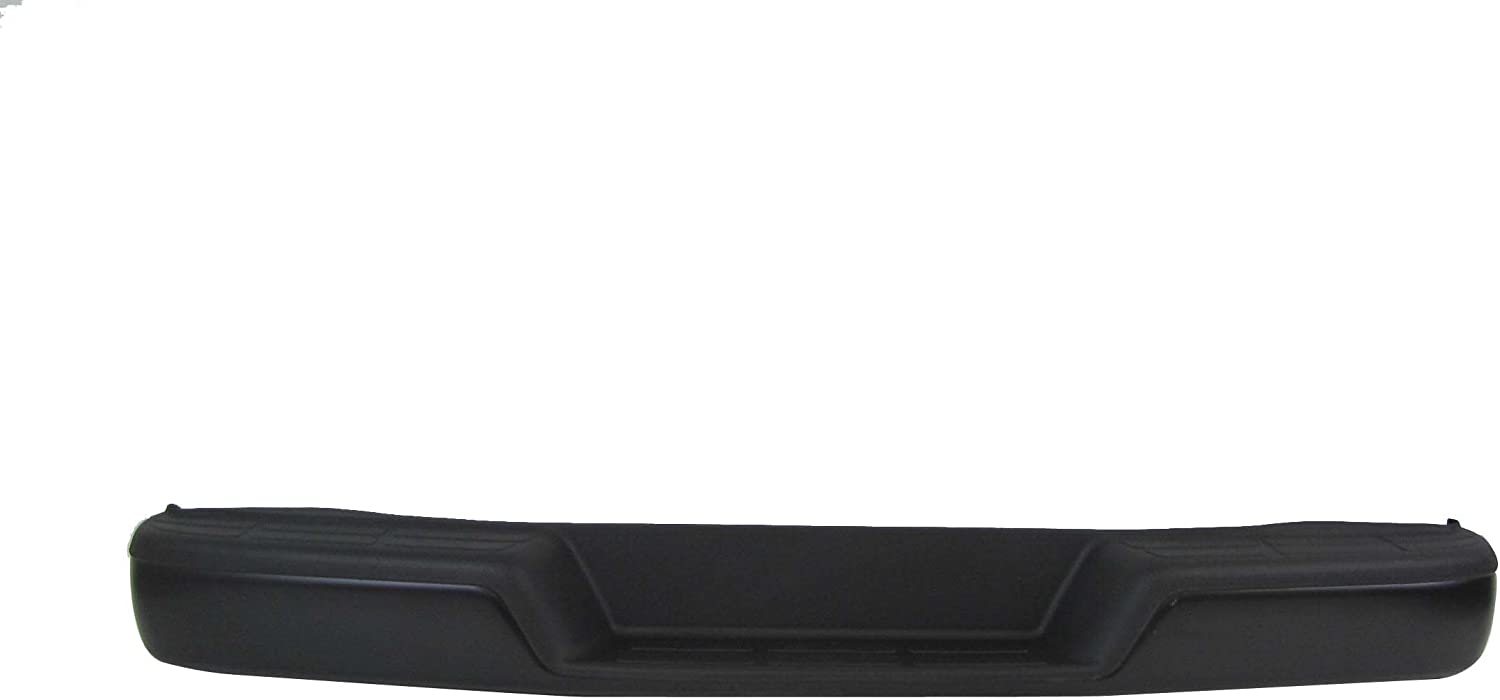 CHEVROLET VAN EXPRESS 2007 BUMPER REAR CHROME W/O SENSOR W/BLACK PADS