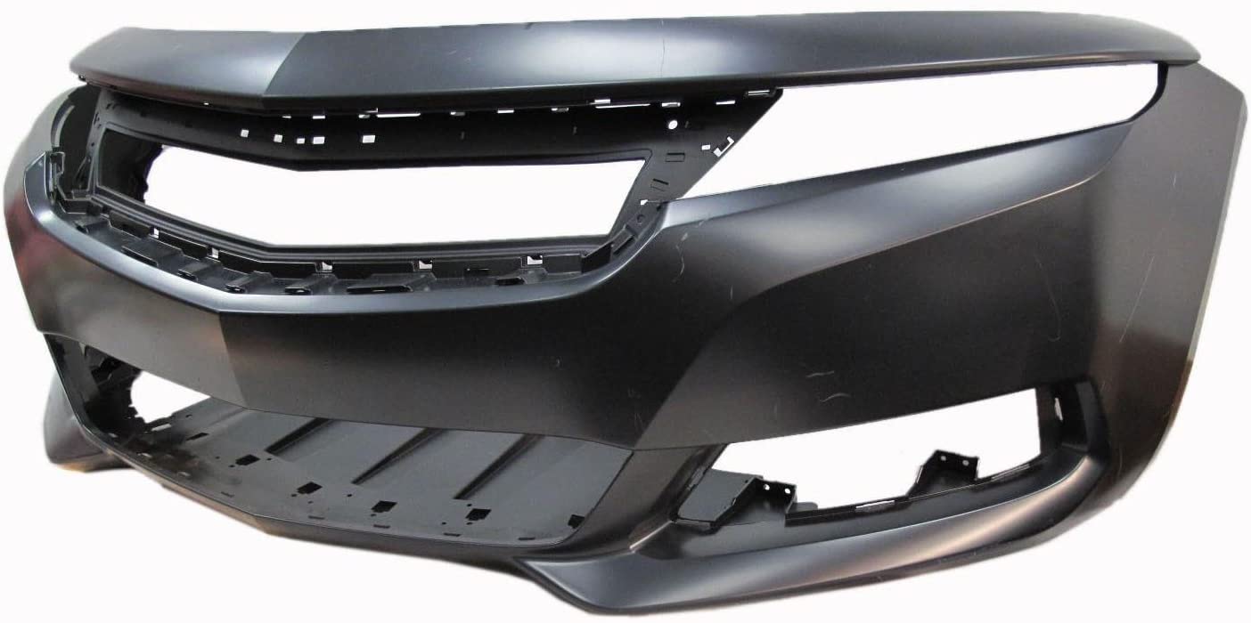 CHEVROLET IMPALA 2019 BUMPER FRONT PRIMED W/O ACTIVE SHUTTER/ADAPTIVE CRUISE (Return Restriction)