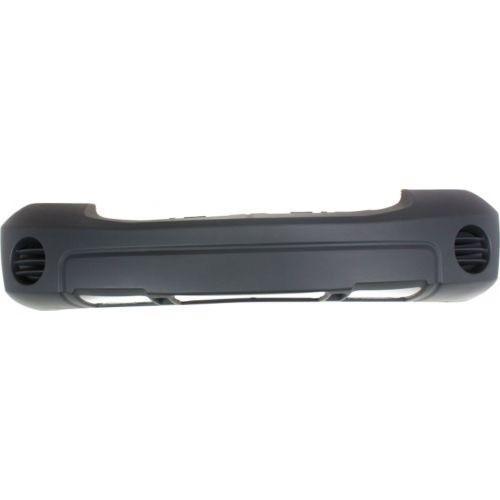 DODGE DURANGO 2007 BUMPER FRONT TEXTURED-GRAY W/O FOG MLDG W/O TOW HOOK CAPA