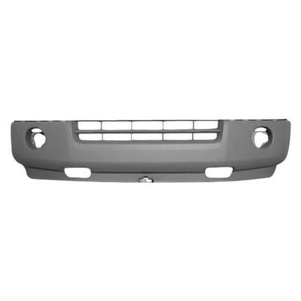 FORD EXPEDITION MAX 2007 BUMPER FRONT LOWER PRIMED XLT W/O APPEARANCE PKG CAPA