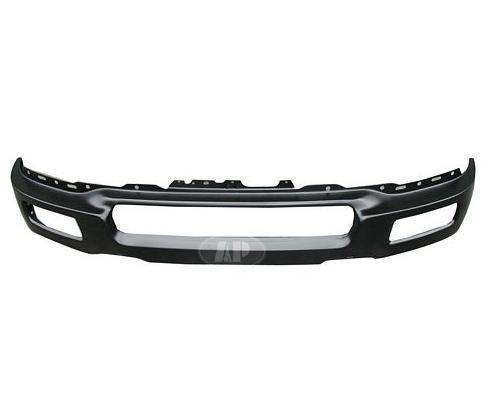FORD LIGHTDUTY 2004 BUMPER FRONT STEEL PRIMED W/SQUARE FOG LAMP HOLE