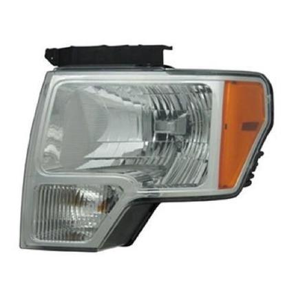 FORD PICKUP FORD LIGHTDUTY 2012 HEAD LAMP LH EXCEPT HARLEY DAVIDSON SVT W/CHROME TRIM HQ