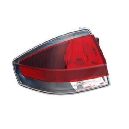 FORD FOCUS 2009 TAIL LAMP LH W/DARK SMOKED CHROME TRIM CPE/SES SDN HQ