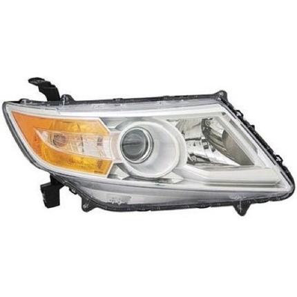 HONDA ODYSSEY 2011 HEAD LAMP RH HALOGEN HQ HO2503142