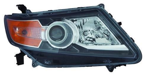 HONDA ODYSSEY 2015 HEAD LAMP RH HALOGEN HQ HO2503154