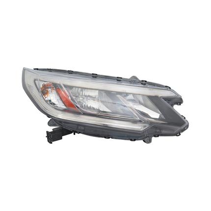 HONDA CRV 2015 HEAD LAMP RH HALOGEN W/O LED DRL LX HO2503162V