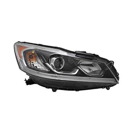 HONDA ACCORD 2016 HEAD LAMP RH HALOGEN EX/EX-L/SPORT HQ HO2503169