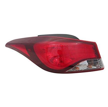 HYUNDAI ELANTRA SEDAN 2014 TAIL LAMP LH US BUILT HQ
