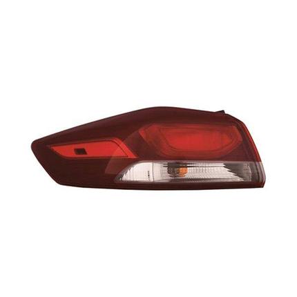 HYUNDAI ELANTRA SEDAN 2017 TAIL LAMP LH BULB TYPE USA BUILT