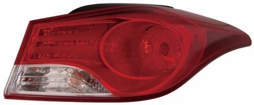 HYUNDAI ELANTRA SEDAN 2011 TAIL LAMP RH (USA BUILT)