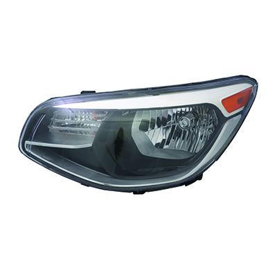 KIA SOUL 2019 HEAD LAMP LH HALOGEN NON PROJECTION HQ