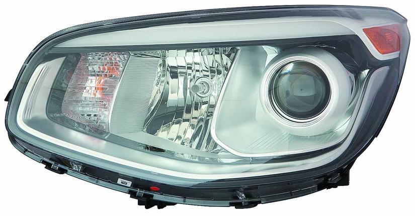 KIA SOUL 2014 HEAD LAMP LH HALOGEN PROJECTION TYPE W/O AUTO HQ