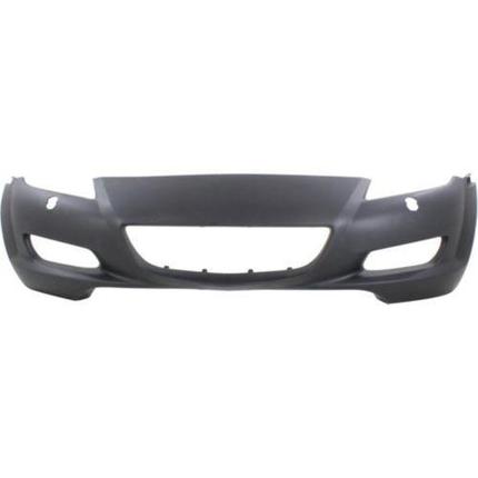 MAZDA RX 8 2005 BUMPER FRONT W/H/LP WASH HOLE PRIMED MA1000191