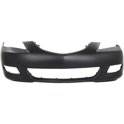 MAZDA MAZDA 3 2004 BUMPER FRONT PRIMED STANDARD SDN CAPA MA1000196C