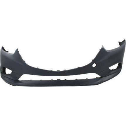 MAZDA MAZDA 6 2014 BUMPER FRONT PRIMED W/TEXTURED LOWER W/O SENSOR (IF 2016 THEN W/O LED LAMP) CAPA MA1000238C