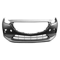 MAZDA CX3 2016 BUMPER FRONT PRIMED W/TEXTURED LOWER CAPA MA1000242C