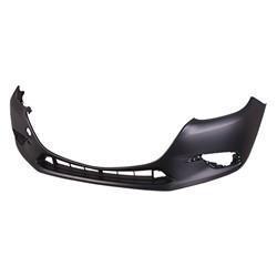 MAZDA MAZDA 3 2018 BUMPER FRONT PRIMED MEXICO BUILT MA1000246