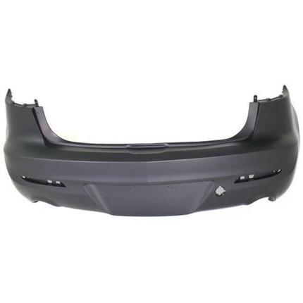 MAZDA MAZDA 3 2012 BUMPER REAR PRIMED 2.5L SDN DUAL EXHAUST CAPA MA1100200C