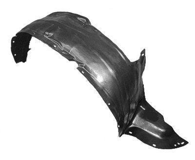 MAZDA MPV 2002 FENDER LINER RH WO/SIDE MOULDING