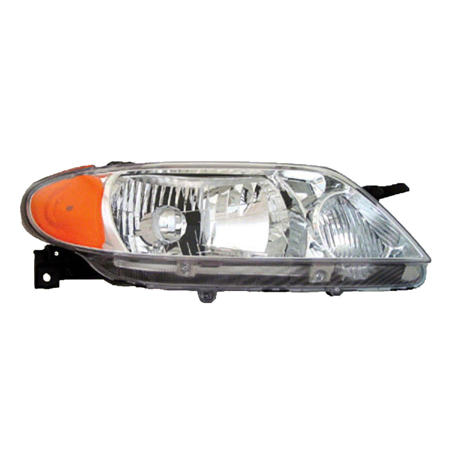 MAZDA PROTEGE 2001 HEAD LAMP RH ALUMINUM BEZEL