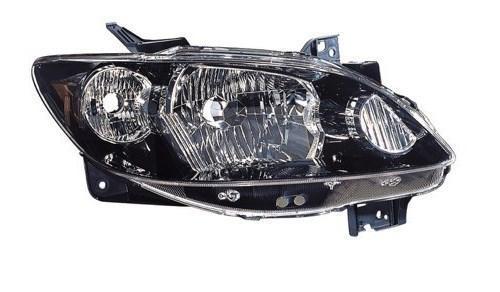 MAZDA MPV 2005 HEAD LAMP RH W/ROCKER MLDGS LH