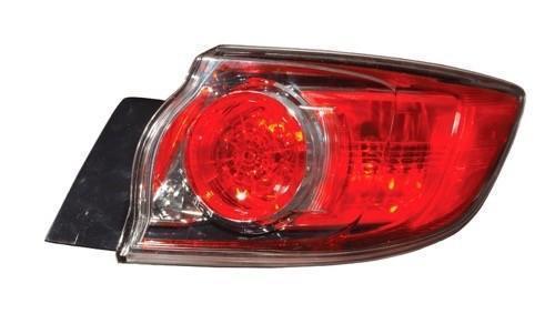 MAZDA MAZDA 3 2013 TAIL LAMP RH W/O LED STANDARD HB HQ