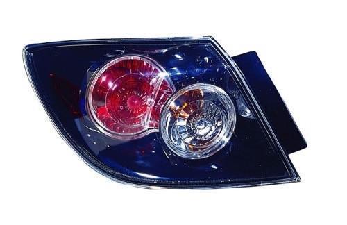 MAZDA MAZDA 3 2007 TAIL LAMP LH HB STD HQ
