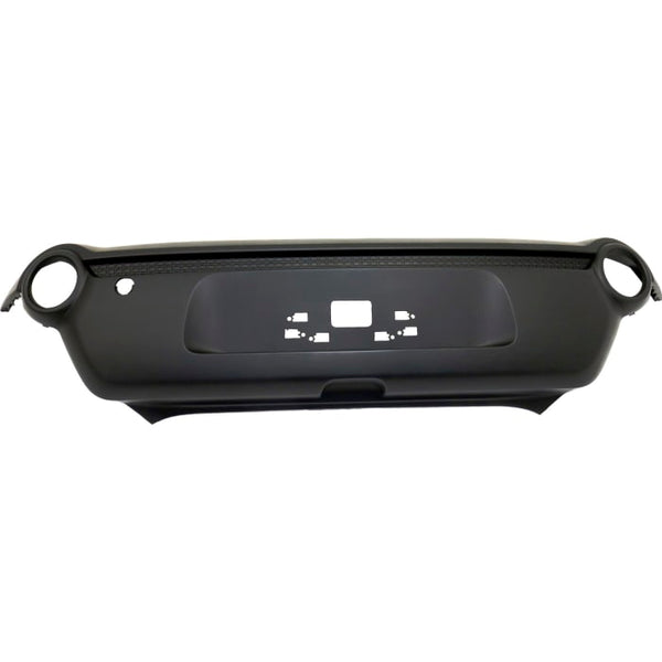 KIA SOUL 2014 BUMPER REAR 1 PIECE TEXTURED FOR 2-TONE MODELS CAPA KI1100184C
