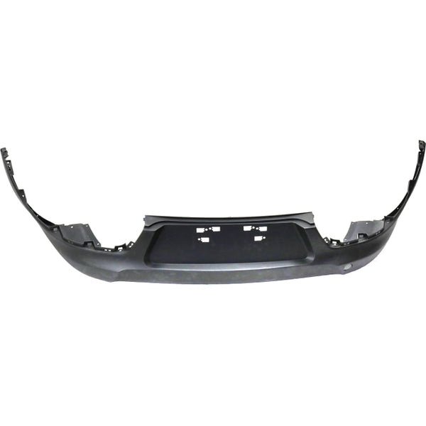 KIA SPORTAGE 2015 BUMPER REAR W/O SENSOR HOLE 2.4L TEXTURED CAPA KI1100190C