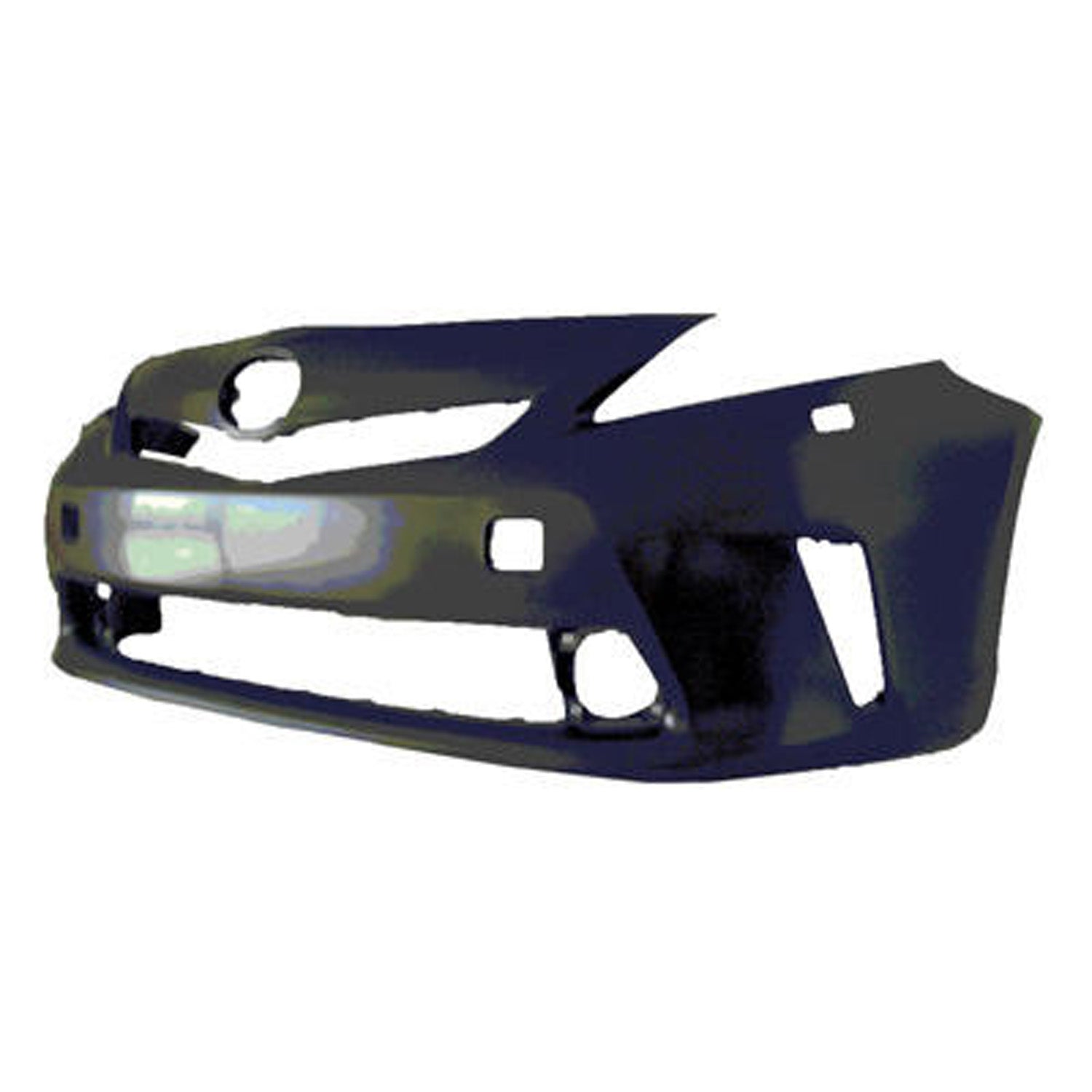 TOYOTA PRIUS V 2012 BUMPER FRONT PRIMED W/SENSOR W/O WASHER HOLE CAPA TO1000389C - Moe's Auto Parts