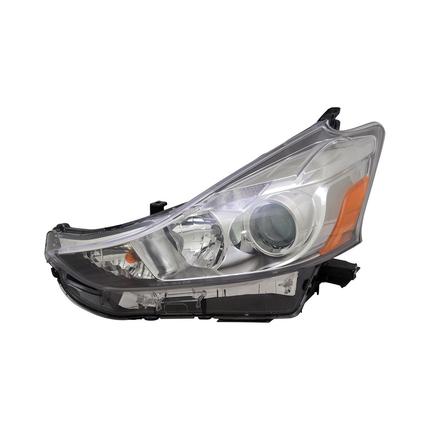TOYOTA PRIUS V 2017 HEAD LAMP LH HALOGEN HQ