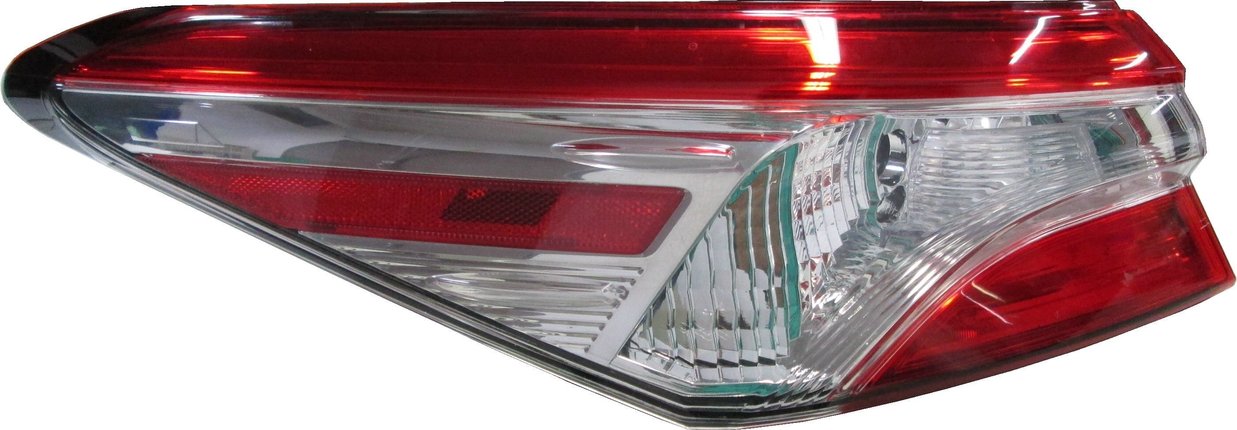 TOYOTA CAMRY 2018 TAIL LAMP LH LE MODEL JAPAN BUILT W/O SMOKED TINT HQ TO2804138
