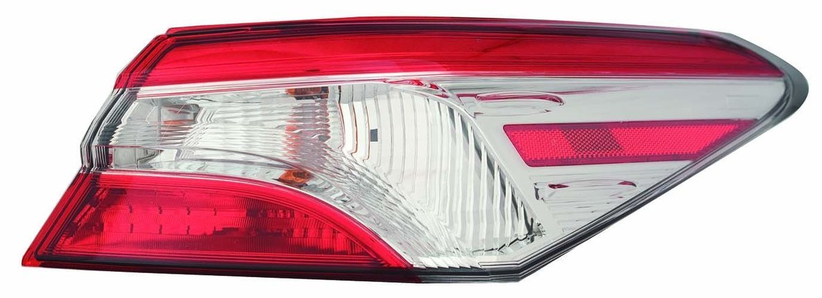 TOYOTA CAMRY HYBRID 2019 TAIL LAMP RH L/LE MODEL USA BUILT W/O SMOKED TINT TO2805134U