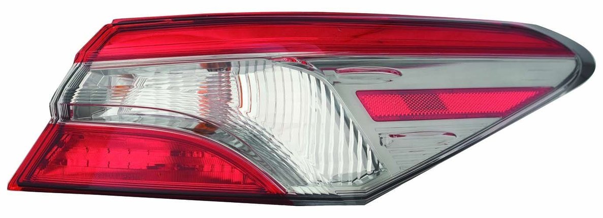 TOYOTA CAMRY HYBRID 2019 TAIL LAMP RH SE MODEL US BUILT SMOKED TINT TO2805135U