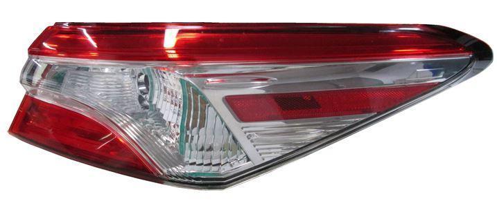 TOYOTA CAMRY 2019 TAIL LAMP RH LE MODEL JAPAN BUILT W/O SMOKED TINT HQ TO2805138