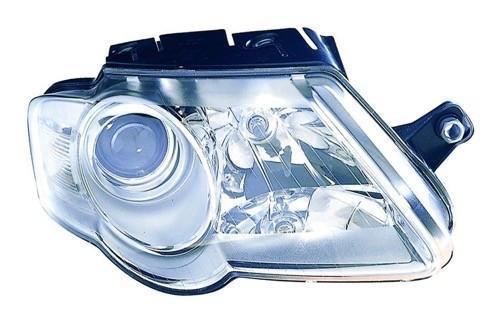 VOLKSWAGEN PASSAT 2008 HEAD LAMP RH HALOGEN (HELLA BRAND) HQ