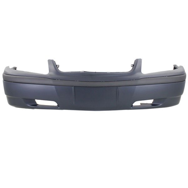 CHEVROLET IMPALA 2001 BUMPER FRONT BASE MODEL W/MOULDING GROOVES CAPA