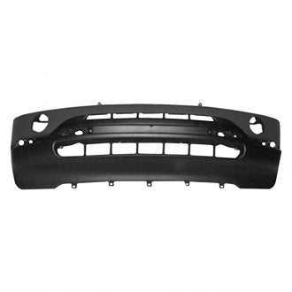 BMW X5 2000 BUMPER FR UPPER PRIMED LOW MATTE-BLACK W/H/LP WASHER W/PARK SENSOR BM1000134