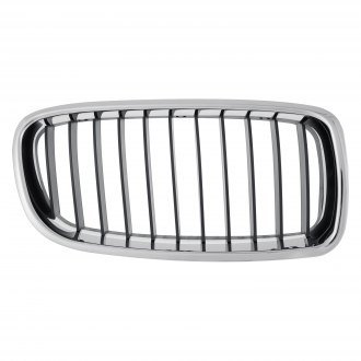 BMW 3_SERIES_SEDAN_(1999-) 2018 GRILLE RH CHROME/BLACK STD MODEL BM1200231