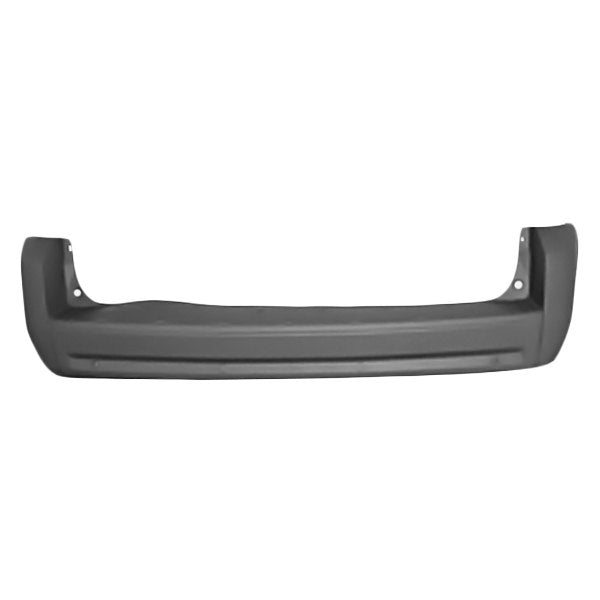 DODGE CARAVAN 2009 BUMPER REAR PRIMED W/O SENSOR HOLE