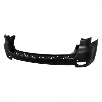 JEEP GRAND CHEROKEE 2015 BUMPER PRIMED RR W/PARKING SENSOR W/O CHROME TRIM CAPA CH1100954C