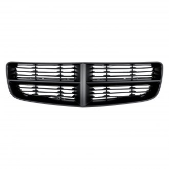 DODGE CHARGER 2010 GRILLE MATT BLACK W/PAINTED GRAY FRAME W/O SRT-8 MODEL CH1200365