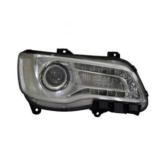 CHRYSLER 300 2015 HEAD LAMP RH HALOGEN CHROME BEZEL HQ